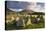 Castlerigg Stone Circle with Blencathra Mountain Behind, Lake District, Cumbria-Adam Burton-Premier Image Canvas