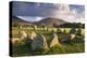 Castlerigg Stone Circle with Blencathra Mountain Behind, Lake District, Cumbria-Adam Burton-Premier Image Canvas