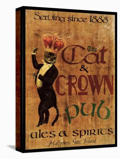 Cat & Crown Pub-Jason Giacopelli-Stretched Canvas