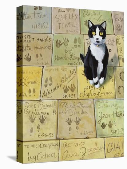 Cat in Hollywood (Chat a Hollywood)-Isy Ochoa-Premier Image Canvas