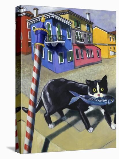 Cat of Burano (Chat de Burano)-Isy Ochoa-Premier Image Canvas