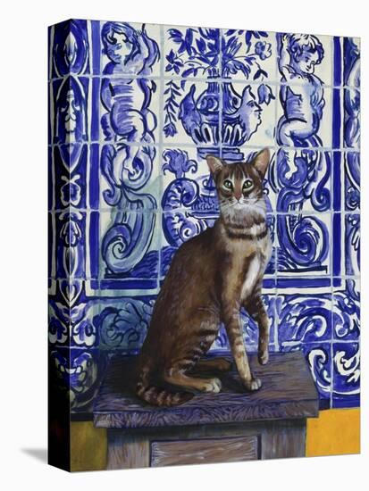 Cat of Portugal (Chat Du Portugal)-Isy Ochoa-Premier Image Canvas