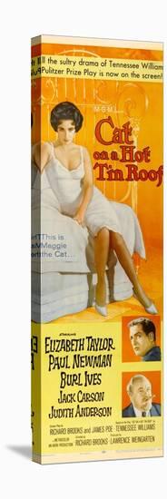 Cat on a Hot Tin Roof, 1958-null-Stretched Canvas