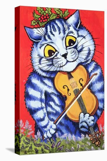 Cat on the Fiddle-Louis Wain-Premier Image Canvas