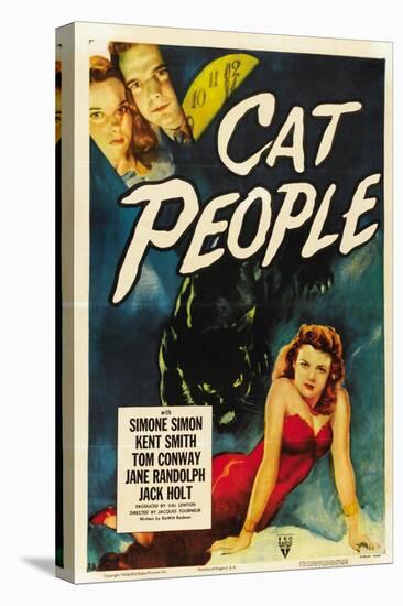 Cat People, 1942, Directed by Jacques Tourneur-null-Premier Image Canvas