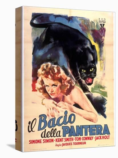 Cat People, Simone Simon, 1942-null-Stretched Canvas