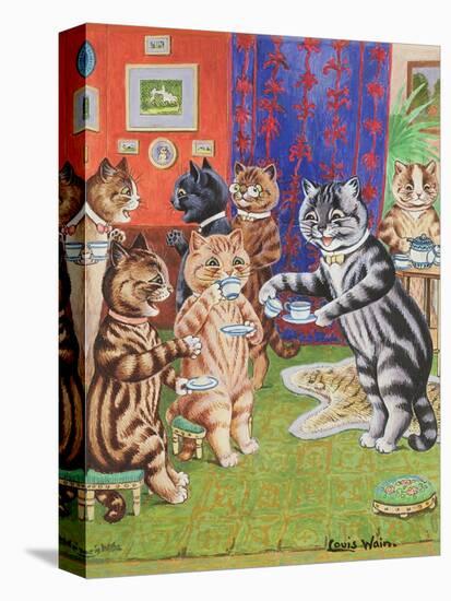 Cat's Tea Party-Louis Wain-Premier Image Canvas