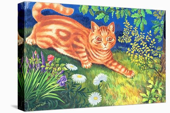 Cat Stalking-Louis Wain-Premier Image Canvas