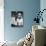 Cat Wearing Nurse Uniform-null-Premier Image Canvas displayed on a wall