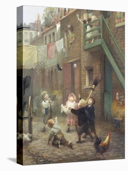 Catching Bubbles-Albert Ludovici-Premier Image Canvas