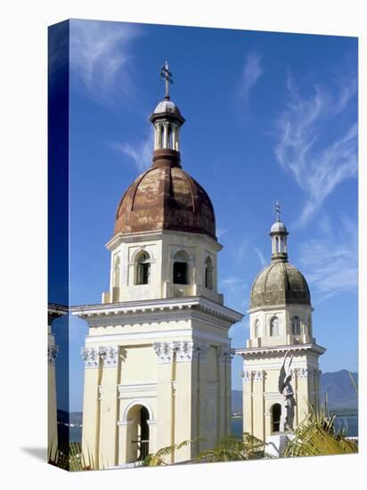 Catedral De La Asuncion on Parque Cespedes, Santiago De Cuba, Cuba, West Indies, Central America-R H Productions-Premier Image Canvas