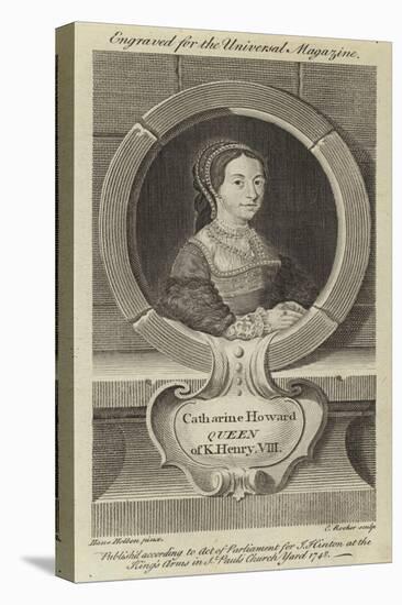 Catharine Howard, Queen of King Henry VIII-Hans Holbein the Younger-Premier Image Canvas