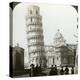 Cathedral and Leaning Tower of Pisa, Italy-Underwood & Underwood-Premier Image Canvas