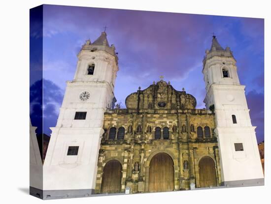 Cathedral, Historical Old Town, UNESCO World Heritage Site, Panama City, Panama, Central America-Christian Kober-Premier Image Canvas