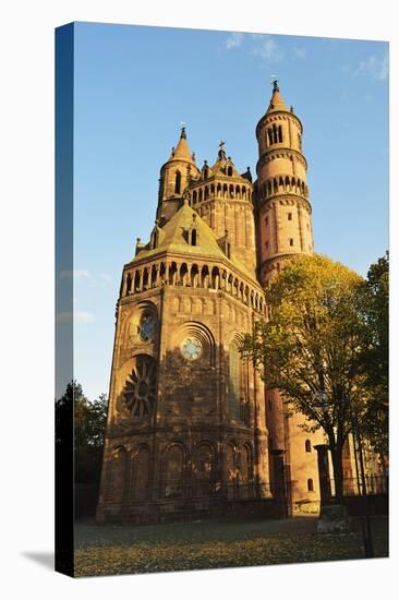 Cathedral in Worms, Rhineland-Palatinate, Germany, Europe-Jochen Schlenker-Premier Image Canvas