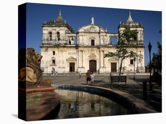 Cathedral, Leon, Nicaragua, Central America-G Richardson-Premier Image Canvas