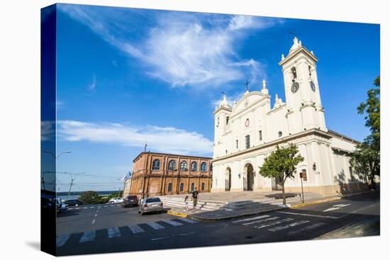 Cathedral of Asuncion, Asuncion, Paraguay, South America-Michael Runkel-Premier Image Canvas