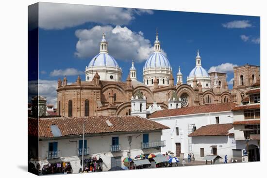 Cathedral of the Immaculate Conception, Built in 1885, Cuenca, Ecuador-Peter Adams-Premier Image Canvas