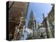 Cathedral Reflected in Window of Shop Selling Medieval Armour, Toledo, Castilla-La Mancha, Spain-Ruth Tomlinson-Premier Image Canvas