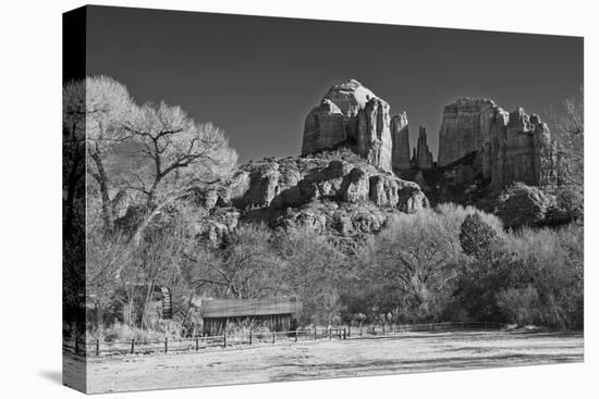 Cathedral Rock from Crescent Moon Ranch-desertsolitaire-Premier Image Canvas