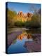 Cathedral Rock Reflection-Michael Blanchette Photography-Premier Image Canvas