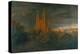 Cathedrale (A Town on a River)-Karl Friedrich Schinkel-Premier Image Canvas