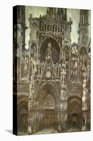 Cathedrale de Rouen-Harmonie Brune-Claude Monet-Premier Image Canvas
