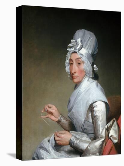 Catherine Brass Yates (Mrs. Richard Yates) by Gilbert Stuart-Gilbert Stuart-Premier Image Canvas