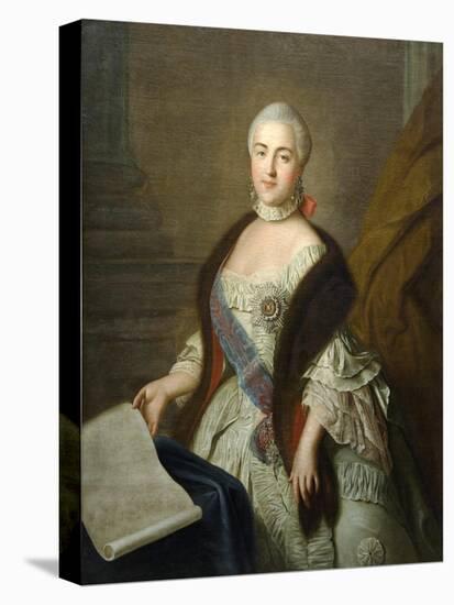Catherine II as Grand Duchess Ekaterina Alekseyevna, 1762-Ivan Petrovich Argunov-Premier Image Canvas