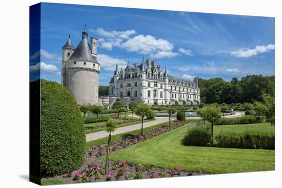 Catherine's Garden, Chateau de Chenonceau, Chenonceaux, France-Lisa S. Engelbrecht-Premier Image Canvas