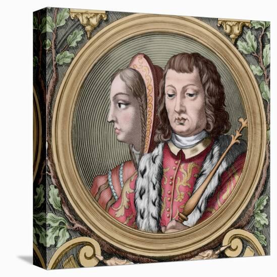 Catholic Kings, Isabella and Ferdinand, Spain-null-Premier Image Canvas