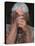 Catholic Woman Prays Holding Her Rosary-null-Premier Image Canvas