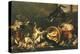 Cats Fighting in Pantry-Paul De Vos-Premier Image Canvas