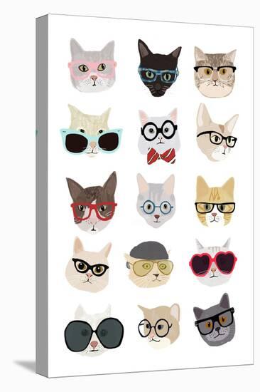 Cats with Glasses-Hanna Melin-Premier Image Canvas