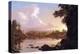 Catskill Creek-Frederic Edwin Church-Stretched Canvas