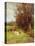 Cattle Grazing-Charles James Adams-Premier Image Canvas