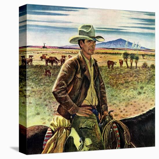 "Cattleman,"June 1, 1946-Peter Hurd-Premier Image Canvas