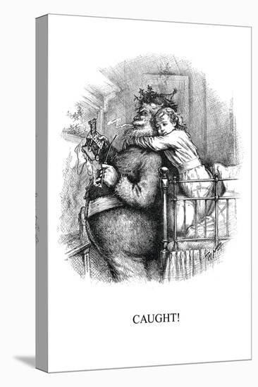 Caught-Thomas Nast-Stretched Canvas