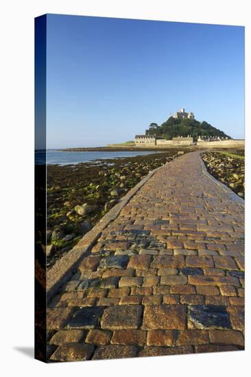 Causeway to St. Michaels Mount, Penzance, Cornwall, England, United Kingdom, Europe-Peter Barritt-Premier Image Canvas