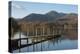 Causey Pike from the boat landing, Derwentwater, Keswick, Lake District National Park, Cumbria, Eng-James Emmerson-Premier Image Canvas