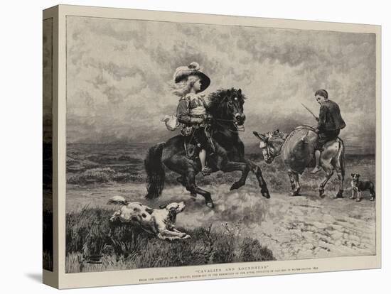 Cavalier and Roundhead-William Strutt-Premier Image Canvas