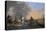 Cavalry Attack at Sunset-Jan Asselijn-Stretched Canvas