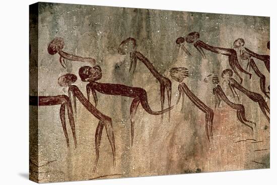 Cave Painting: Kolo Figures with Head-dresses-Sinclair Stammers-Premier Image Canvas
