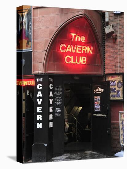 Cavern Club, Mathew Street, Liverpool, Merseyside, England, United Kingdom, Europe-Wendy Connett-Premier Image Canvas