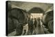 Caves Wine Champagne France 19th Century-null-Premier Image Canvas