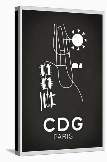 CDG Paris Airport-null-Stretched Canvas