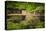 Cedar Mill and Covered Bridge-Don Schwartz-Stretched Canvas