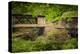 Cedar Mill and Covered Bridge-Don Schwartz-Stretched Canvas