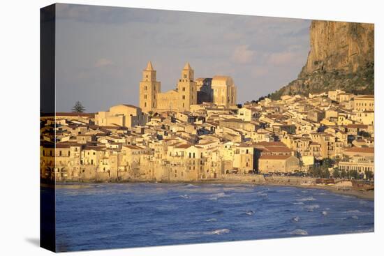 Cefalu, Palermo District, Sicily, Italy, Mediterranean, Europe-Bruno Morandi-Premier Image Canvas