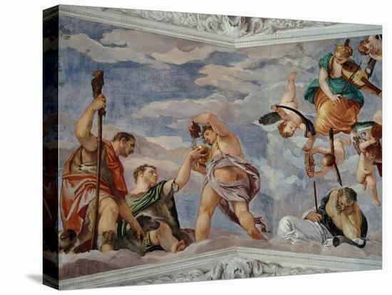 Ceiling of the Room of Bacchus-Paolo Veronese-Premier Image Canvas
